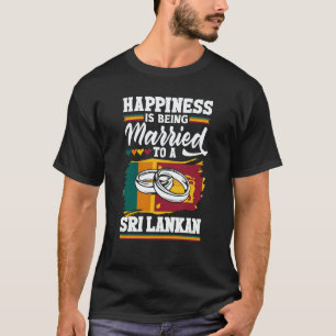 T-shirt Sri Lanka Sri-Lankais Drapeau Sri Lanka