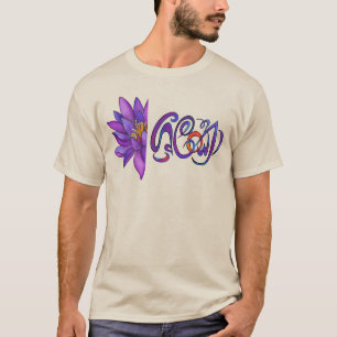 T-shirt SRI LANKA Word avec Lotus