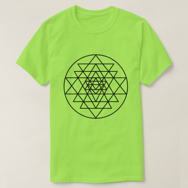 T-shirt Sri Yantra (Design devant)