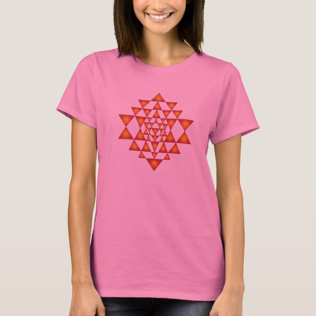 T-SHIRT SRI YANTRA (Devant)