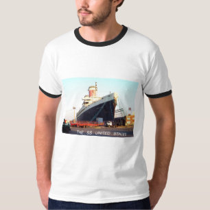 T-shirt SS États-Unis Ocean Liner
