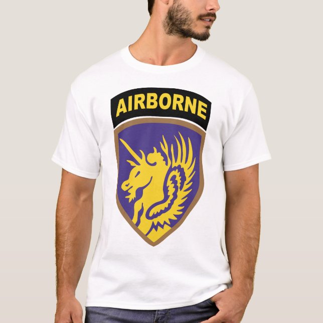T-shirt SSI - 13e division aéroportée (Devant)