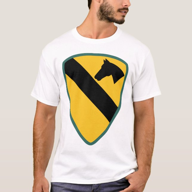 T-shirt SSI - 1re division de cavalerie (Devant)