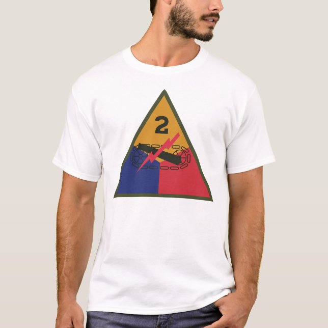 T-shirt SSI - 2e division blindée X 300 (Devant)