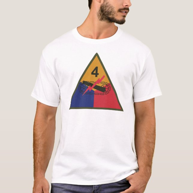 T-shirt SSI - 4e division blindée X 300 (Devant)