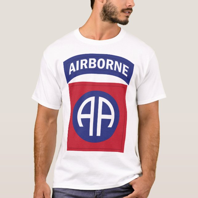 T-shirt SSI - 82e division aéroportée (Devant)