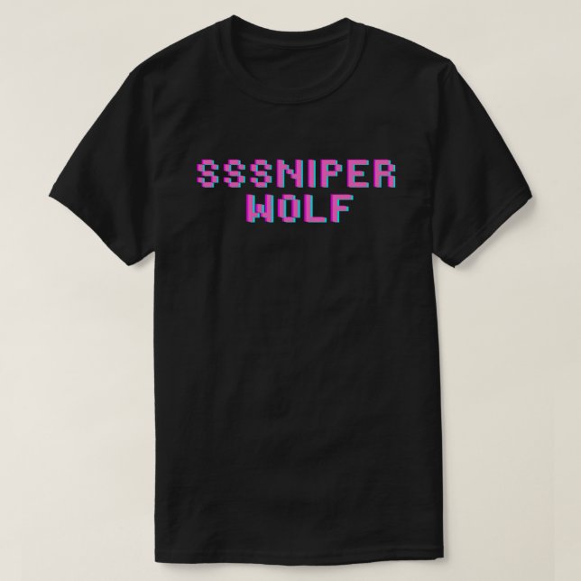 T-shirt SSSniperWolf (3) Classique (Design devant)