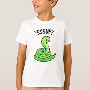 T-shirt Sssup Funny Hisser Snake Pun