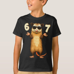 T-shirt Ssum 67 Mouvement de Main Mème Drôle Enfants Adole
