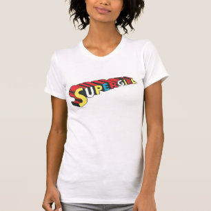 T-shirt SSupergirl Colorful  Logo