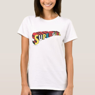 T-shirt SSupergirl Colorful Logo