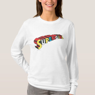 T-shirt SSupergirl Colorful  Logo