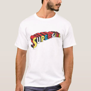 T-shirt SSupergirl Colorful  Logo