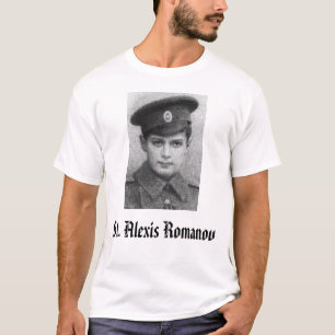 T-shirt St Alexie, St Alexis Romanov