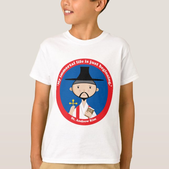 T-shirt St. Andrew Kim (Devant)