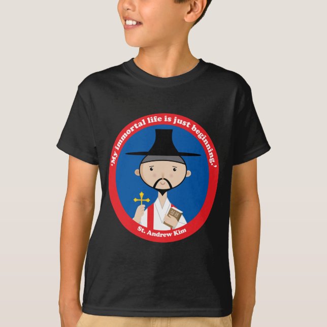 T-shirt St. Andrew Kim (Devant)