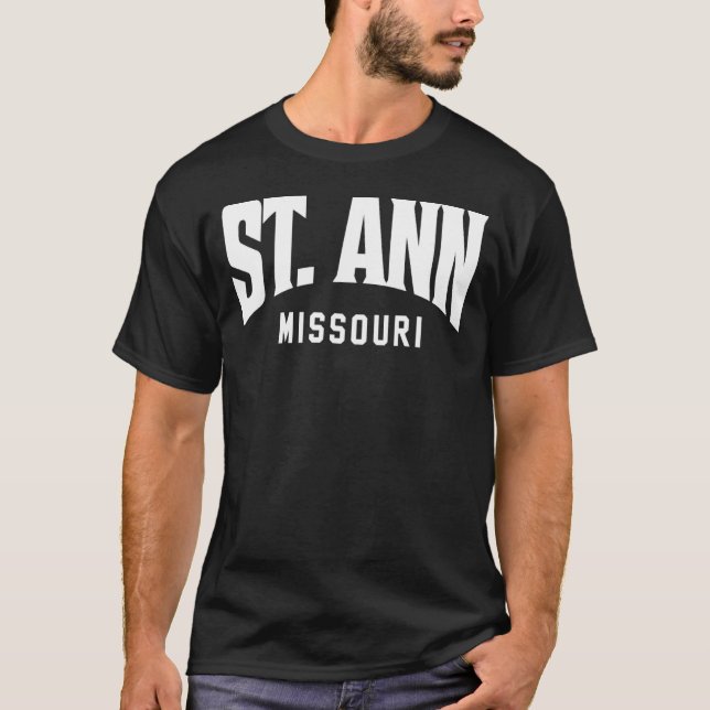T-shirt St. Ann Missouri (Devant)