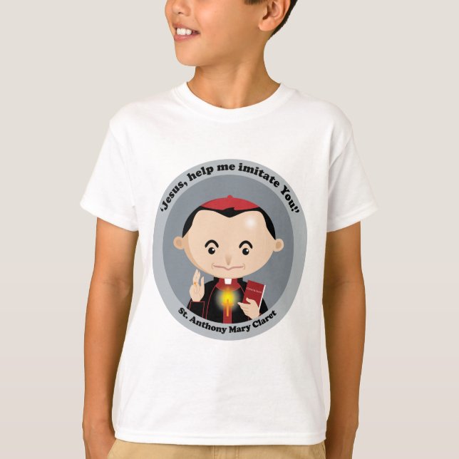 T-shirt St. Anthony Mary Claret (Devant)