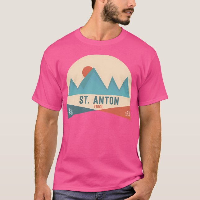 T-shirt St. Anton Tirol (Devant)