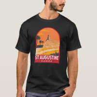 St Augustine Florida Travel Art Vintage