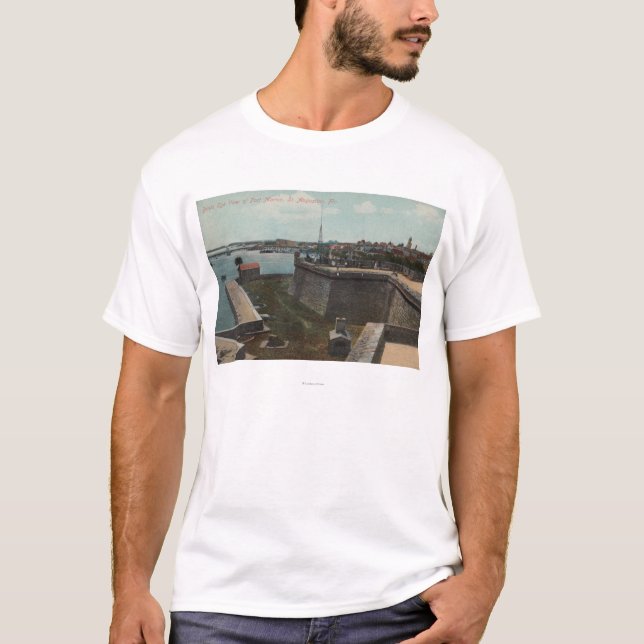 T-shirt St Augustine, la Floride - antenne de pi Marion (Devant)