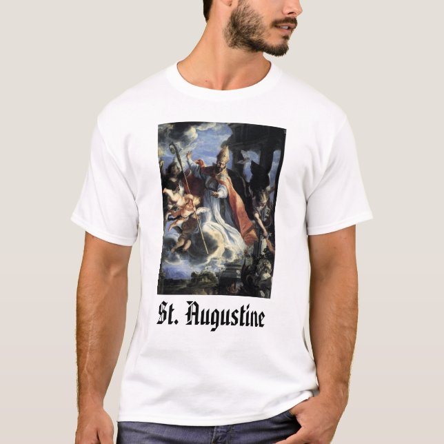 T-shirt St Augustine, St Augustine (Devant)
