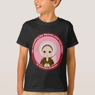 T-shirt St Bernadette Soubirous