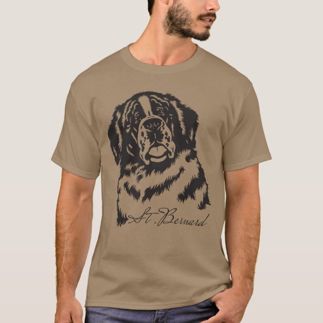 T-shirt St Bernard (Devant)