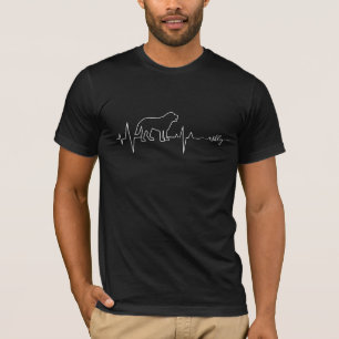 T-shirt St. Bernard est un animal de compagnie de chiens à