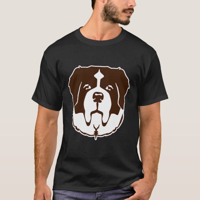 T-shirt St Bernard Head (Devant)