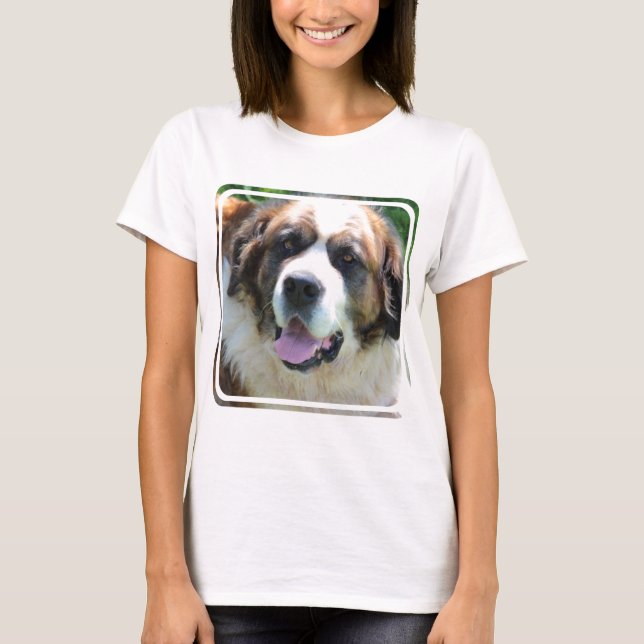 T-shirt St Bernard mignon (Devant)