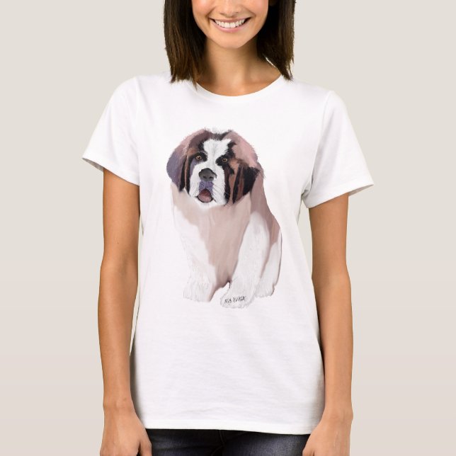 T-shirt St. Bernard Puppy (Devant)