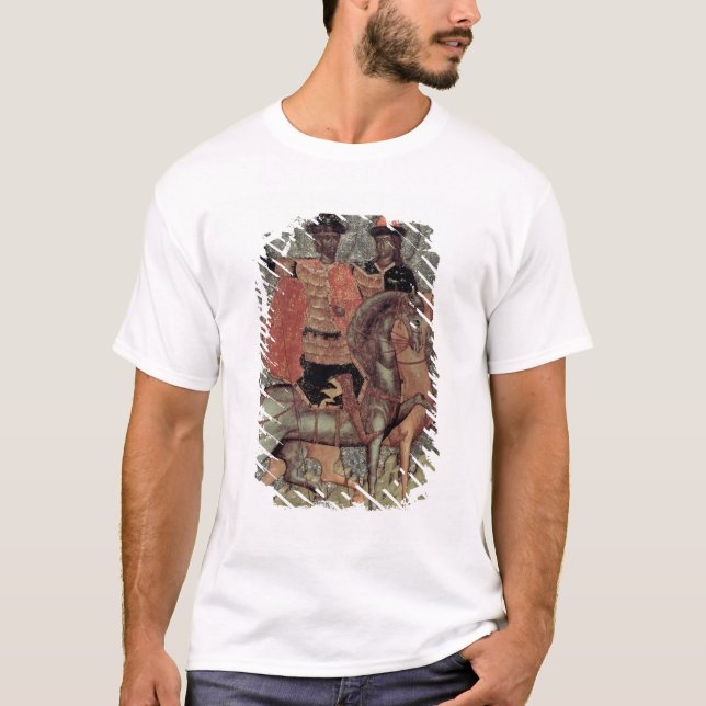 T-shirt St Boris et St Gleb ont monté, c.1377 (Devant)