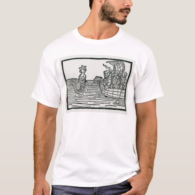T-shirt St Brendan et la sirène (Devant)