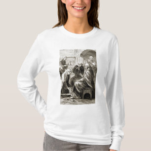 T-shirt St Brigit amusant un évêque, 'du trias