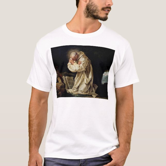 T-shirt St Bruno priant dans le désert, 1763 (Devant)