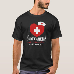 T-shirt St Camillus De Lellis Patron catholique Saint-Nurs