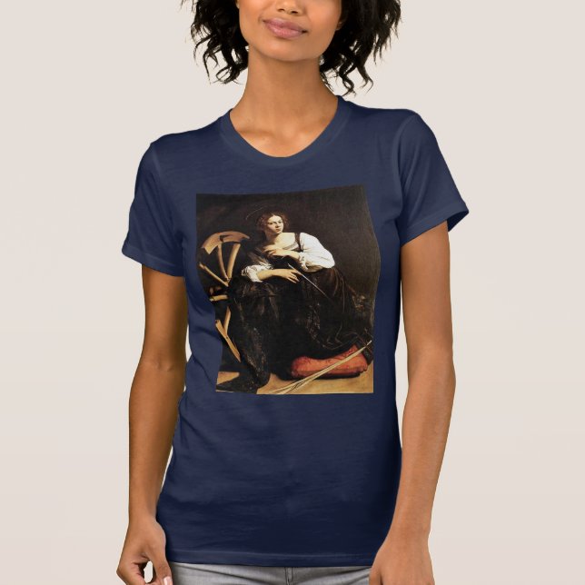 T-shirt St Catherine de l'Alexandrie par Michaël Angelo (Devant)