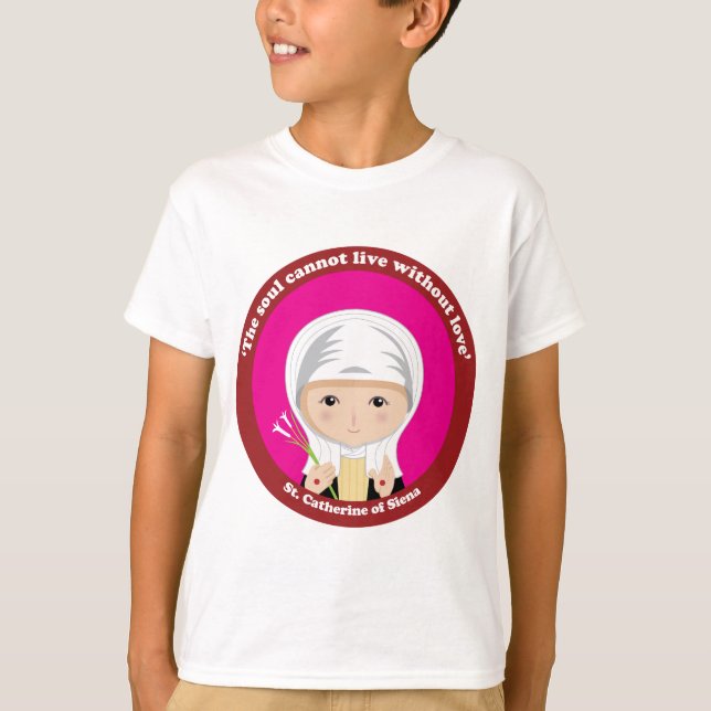 T-shirt St Catherine de Sienne (Devant)