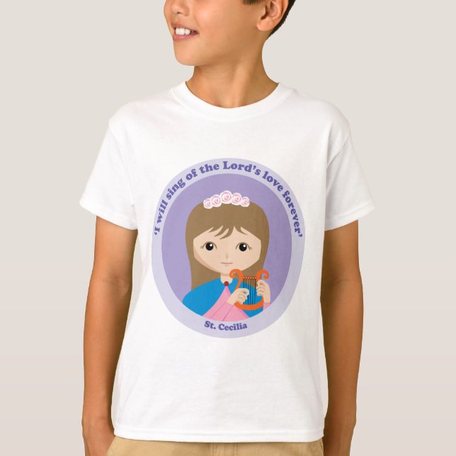 T-shirt St. Cecilia (Devant)