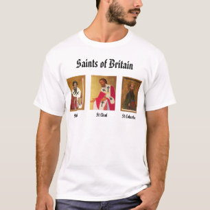 T-shirt St Cedd, St Tchad, Columba de St, saints de