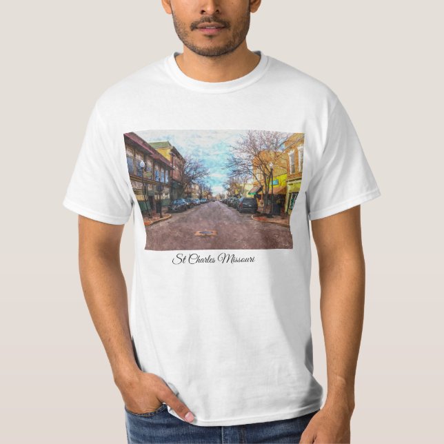 T-shirt St Charles Main St (Devant)