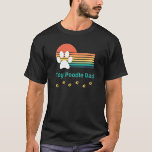T-shirt St Chien Caniche Jouet Homme Vintage et Rétro pour