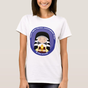T-shirt St Clare d'Assisi