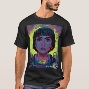 T-shirt ST Contes de '85 (Mike) - T Shirt Unisexe (Noir)