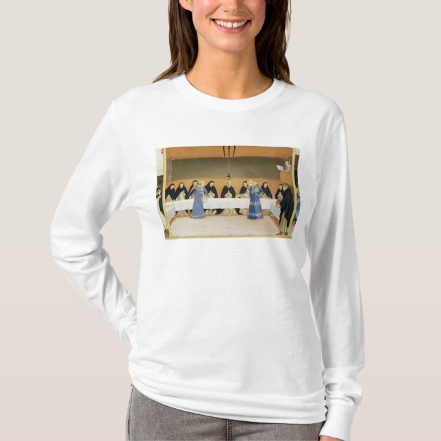 T-shirt St Dominic et ses compagnons Fed par des anges (Devant)