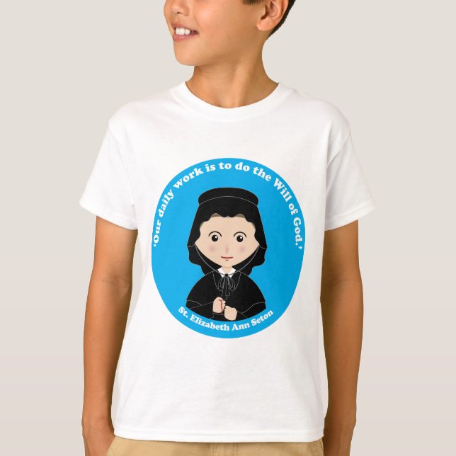 T-shirt St. Elizabeth Ann Seton (Devant)
