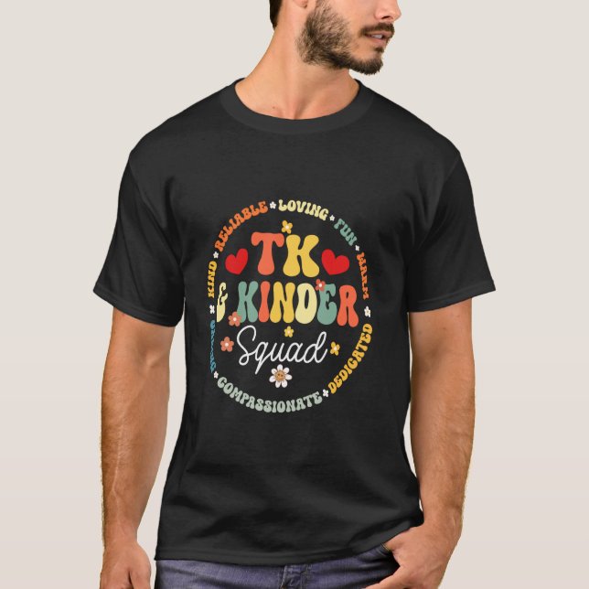 T-shirt ST Et Kinder Squad De Transition Enseignement De M (Devant)