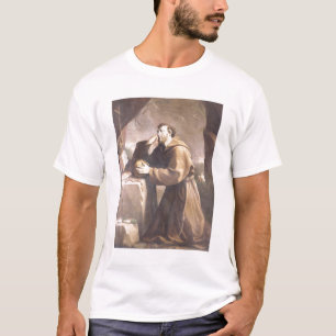 T-shirt St Francis d'Assisi à la prière