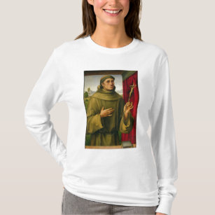 T-shirt St Francis d'Assissi, c.1490 (tempera sur le